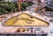 Baustelle Neubau Technik 12.07.2018