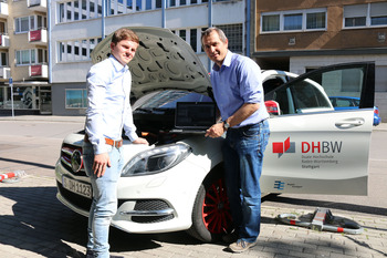 E-Auto der DHBW Stuttgart