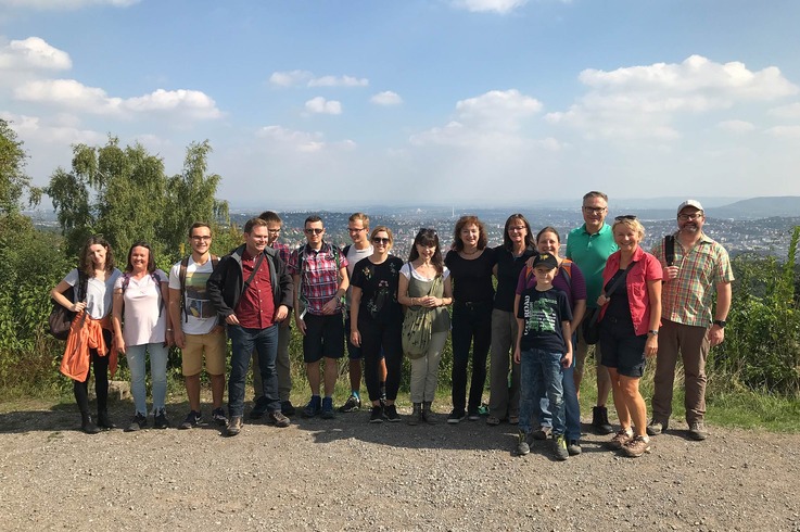 Die vom Hochschulsport der DHBW Stuttgart organisierte Wanderung führte gut 15 Kilometer auf dem Rössleweg entlang.   