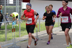 Prof. Dr. Günter Rieger beim Halbmarathon