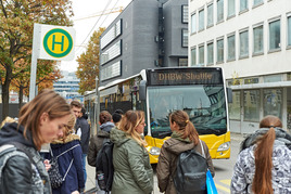 Studieninfotag 2018: Bus-Shuttle