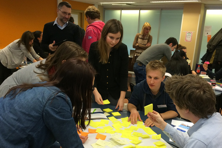 Studierende aus ganz Europa nahmen an der EuroFM Winter School in Helsinki teil