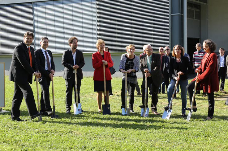 Spatenstich Laborgebäude am Campus Horb