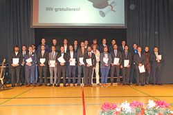 Absolventen Bachelorfeier 2016