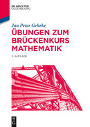 Cover Buch Übungen zum Brückenkurs Mathematik