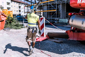 Baustelle Neubau Technik 27.8.2018