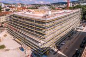 Baustelle Neubau Technik 12.07.2018