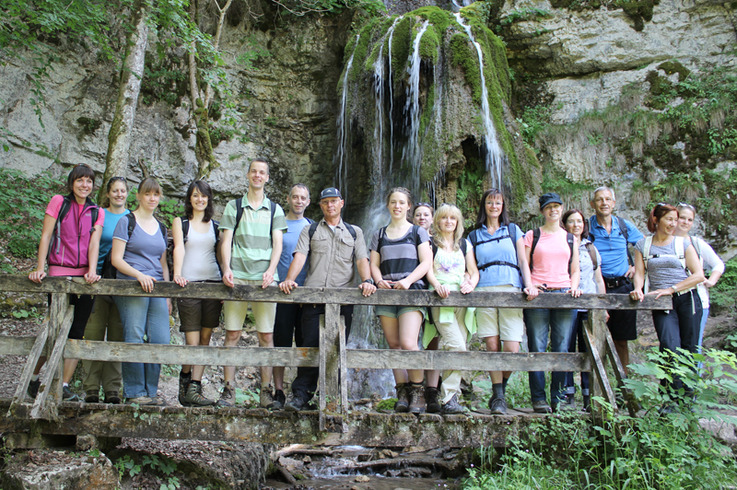 Die Wandergruppe der DHBW Stuttgart im Südschwarzwald