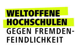 Logo Weltoffene Hochschulen – gegen Fremdenfeindlichkeit