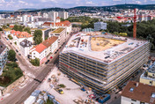 Baustelle Neubau Technik 12.07.2018