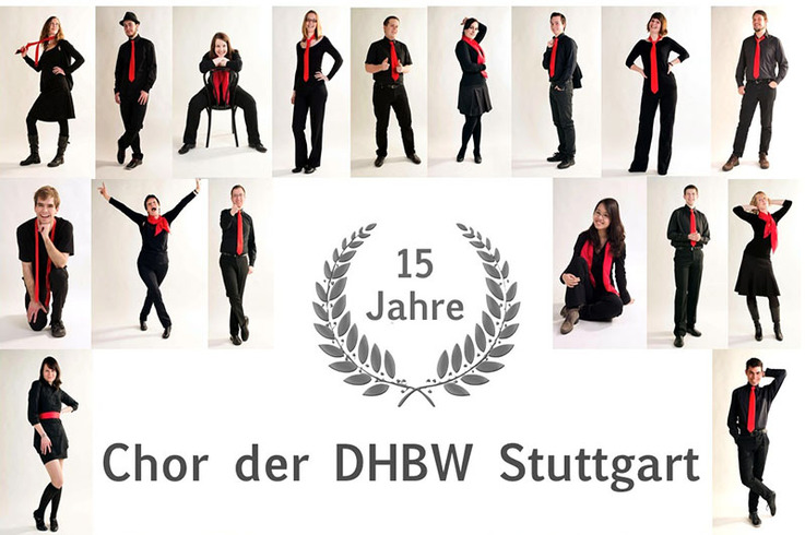 Der Chor der DHBW Stuttgart lädt am 24. Mai 2014 zum Jubiläumskonzert ein.