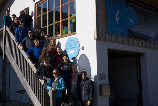 Teilnehmer Gleitschirmschnupperkurs in Ruhpolding