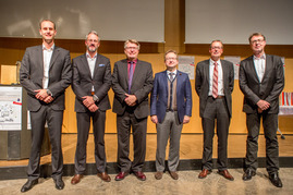 Die Referenten beim 10. Mediensymposium