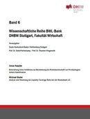 Buchcover Wissenschaftliche Reihe BWL-Bank – Band 6 (2018)