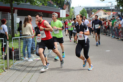 Georg Gebert beim 7-km-Lauf