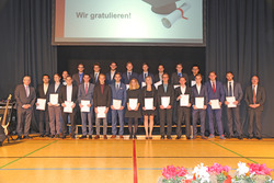 Absolventen Bachelorfeier 2016