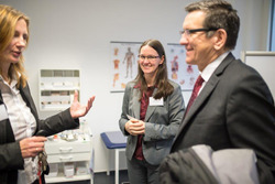 Prof. Dr. Anke Simon im Gespräch mit Prof. Reinhold R. Geilsdörfer