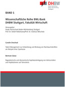 Cover Schriftenreihe BWL-Bank 1