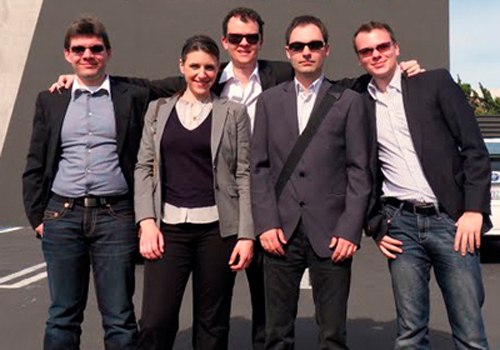 Gewinnerteam des Mobile Award 2009 im Silicon Valley, Foto: Veronika Muck