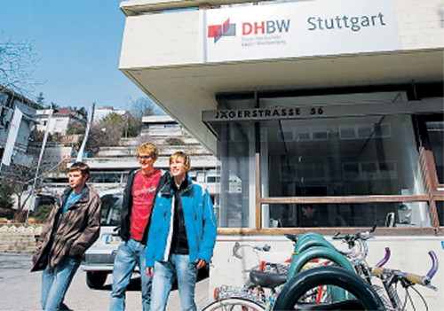 Gebäude der DHBW Stuttgart. © Stuttgarter Zeitung