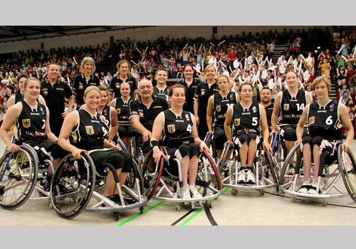 Damen-Nationalmannschaft im Rollstuhlstuhlbasketball